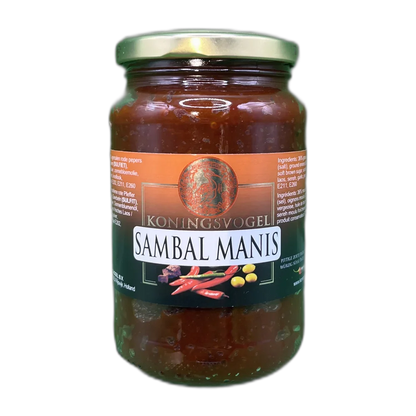 Koningsvogel Sambal Oelek 375G