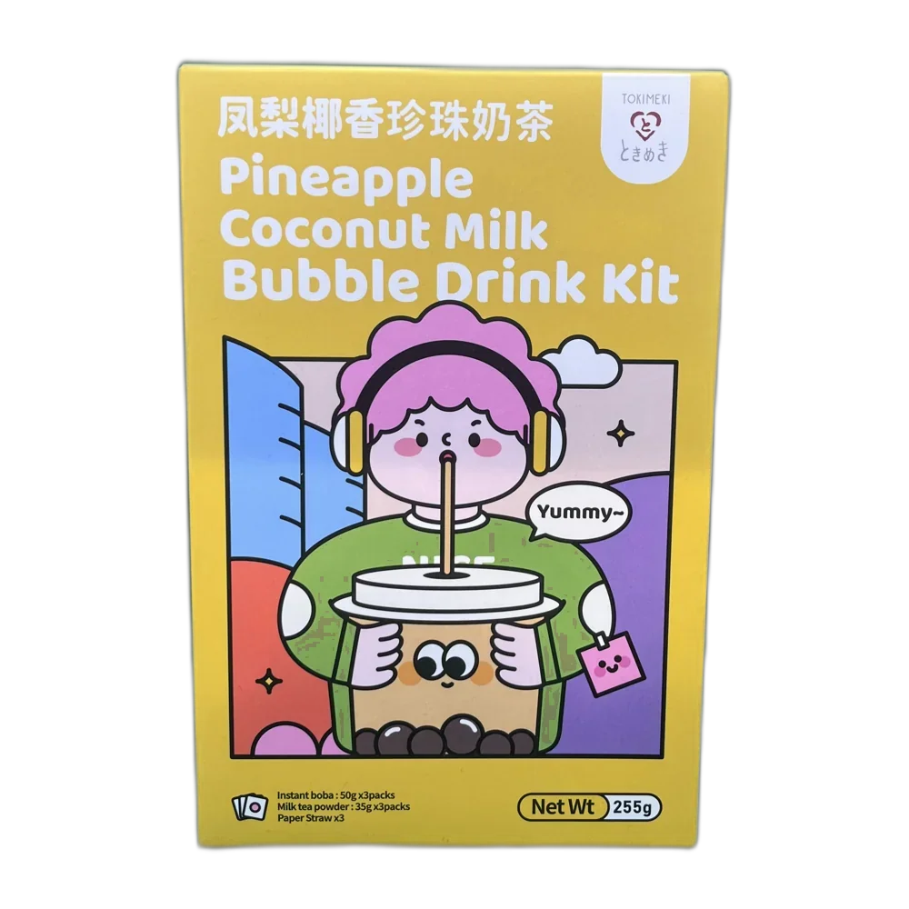 TOKIMEKI Bubble Tea Kit Ananas Coco Flav. 255G