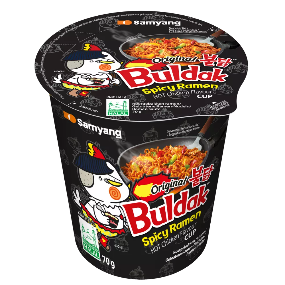 SAMYANG Buldak Hete Kip Ramen Kopje 70G