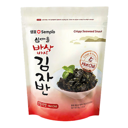 SEMPIO Zeewiersnack Hot Chili Gim Jaban 50G