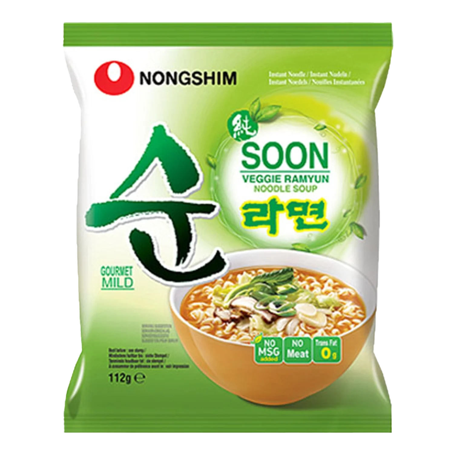 NONGSHIM Instant Nudeln Veggie Soon Ramyun 112G