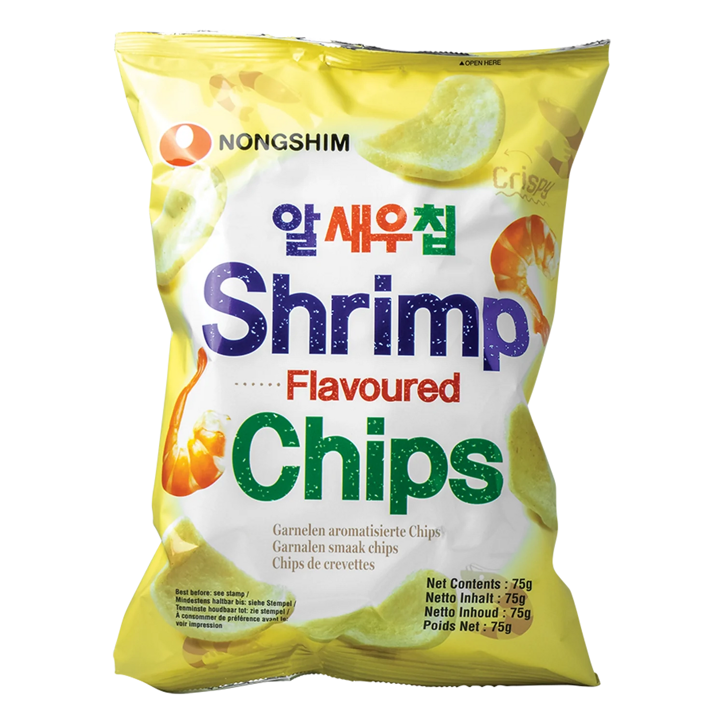 NONGSHIM Shrimp Flavored Chips 75G