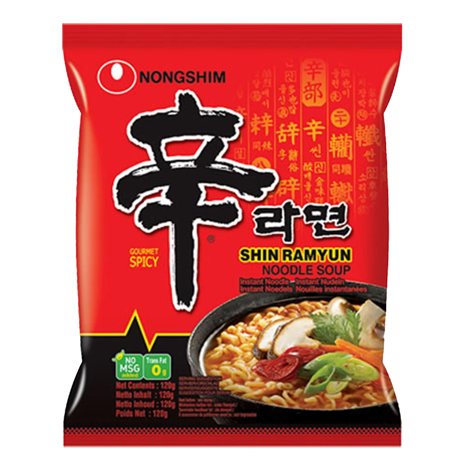 NONGSHIM Instantnoedels Shin Ramyun 120G