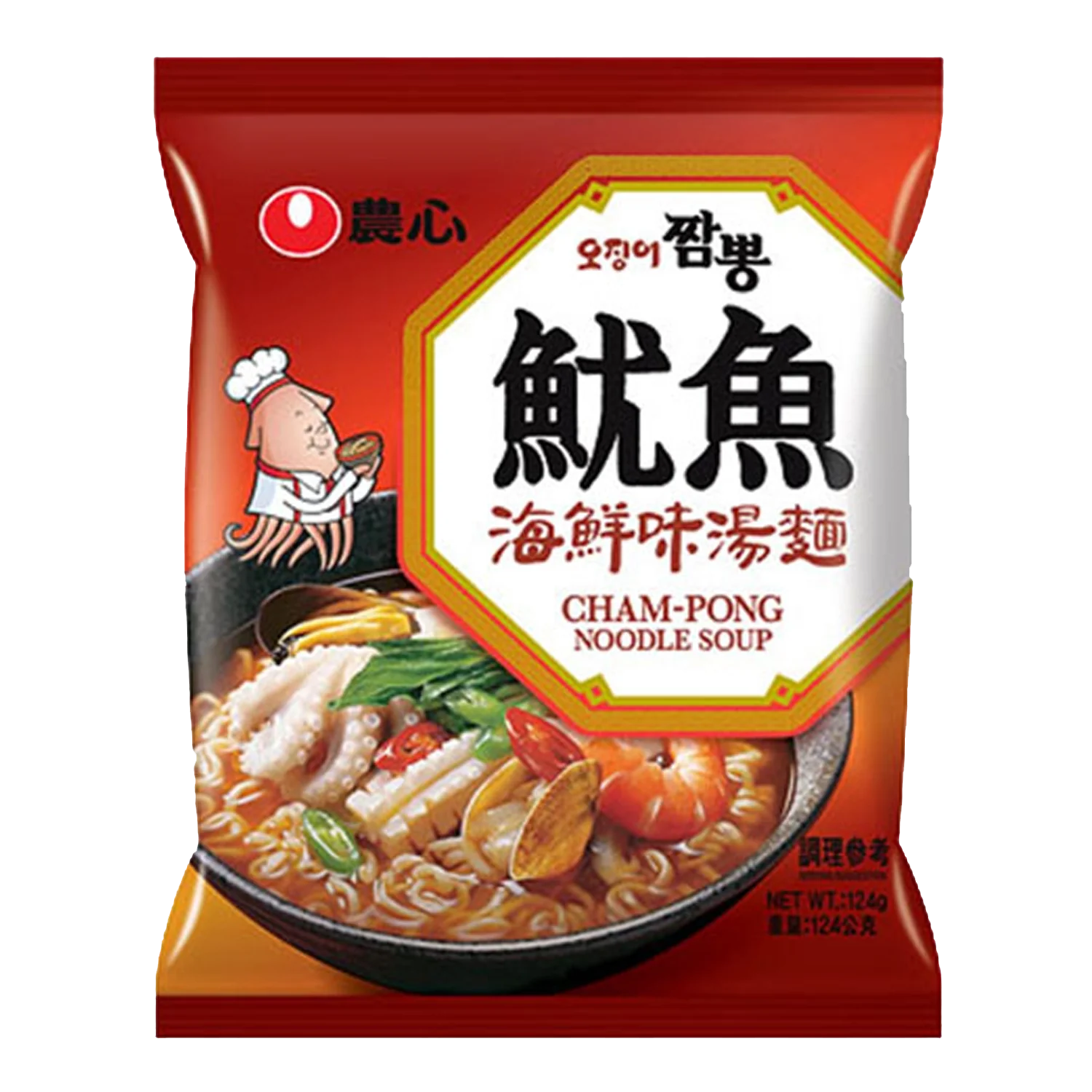 NONGSHIM Instant Nudeln Champong 124G