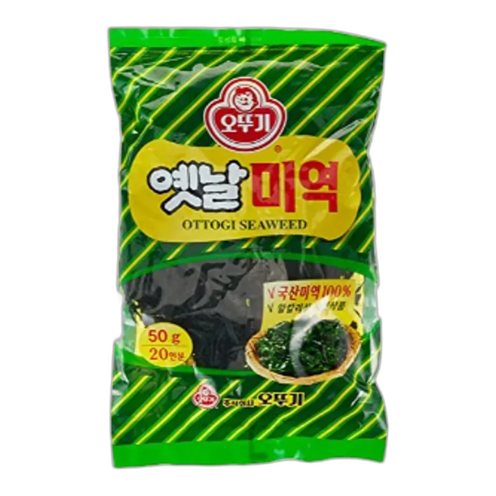 OTTOGI Wakame Seetang getrocknet 50g – Für Suppen, Salate & mehr