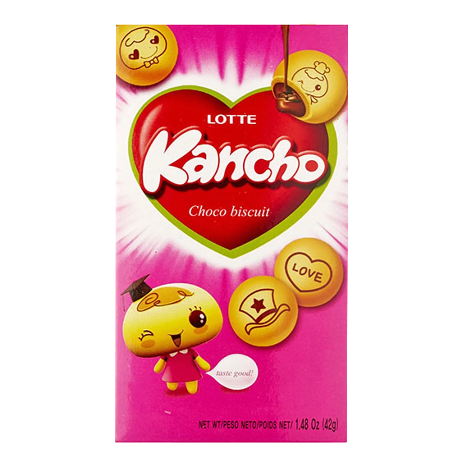 LOTTE Kancho Choco Kekse 42G