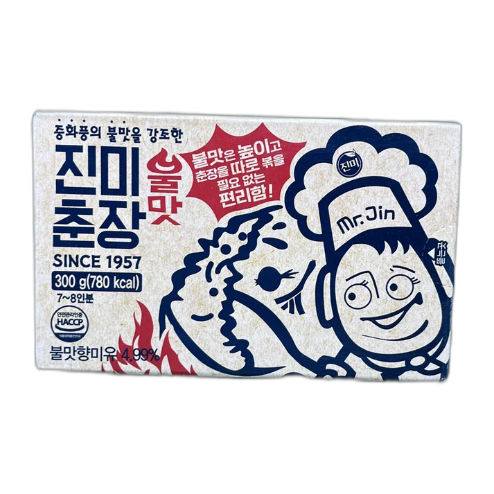 JINMI Black Bean Paste Jjajang Hot 300G