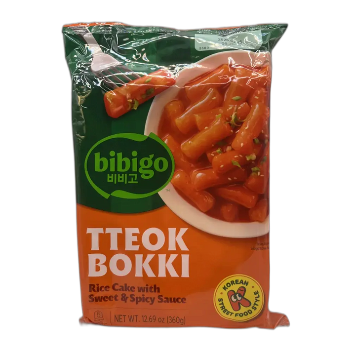 BIBIGO Tteokbokki With Sweet & Spicy Sauce 360G
