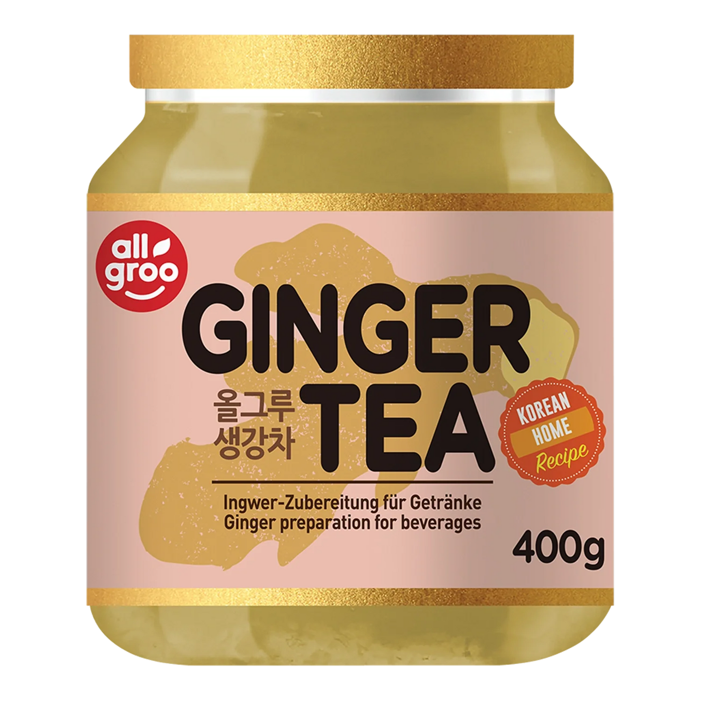 ALLGROO Ingwer Tee Zubereitung 400G