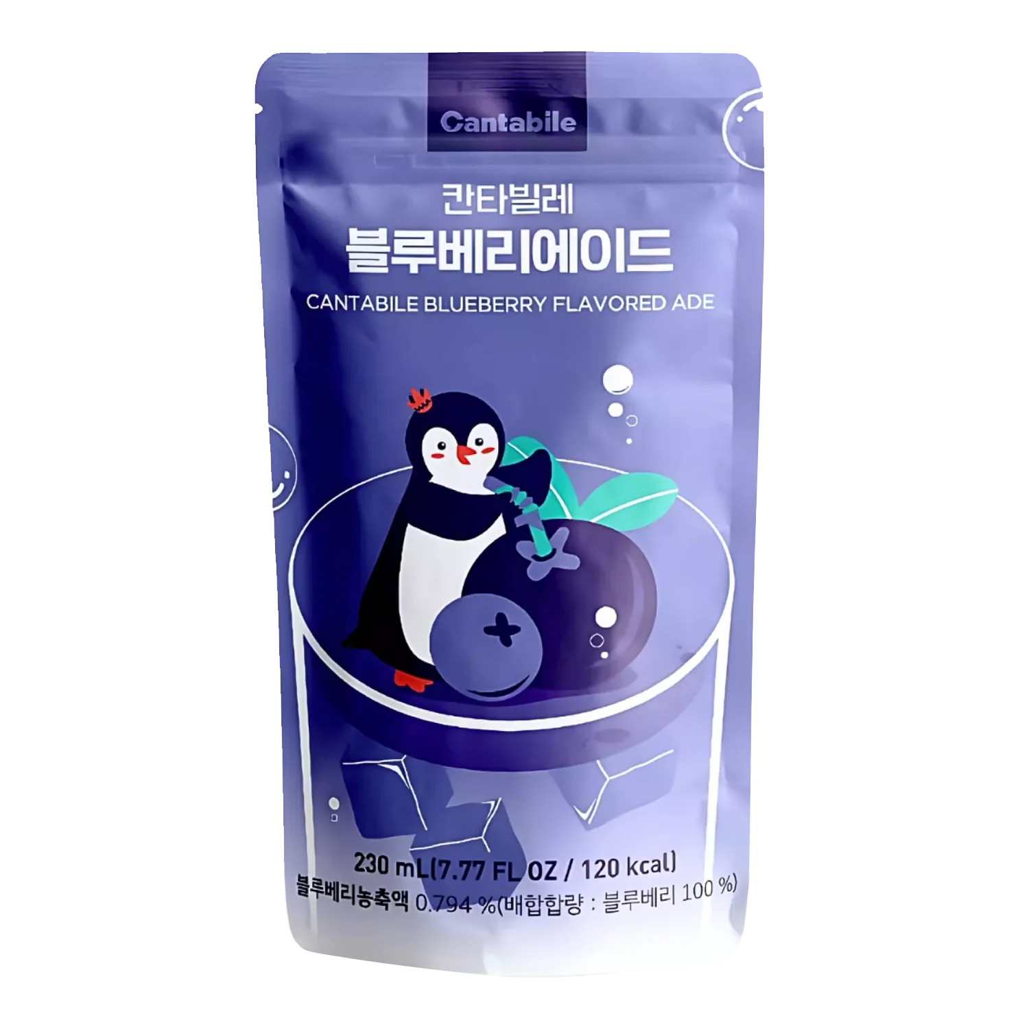 CANTABILE Flavoured Ade Blueberry 230ML