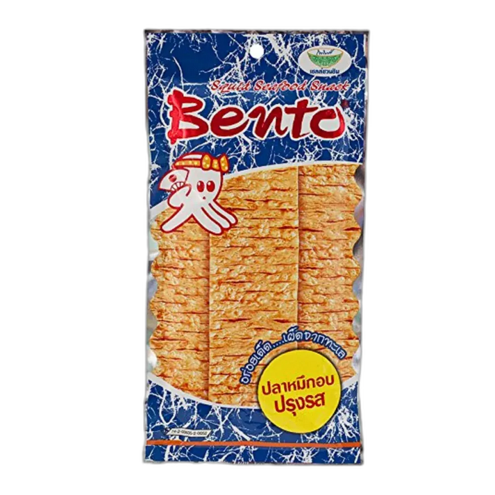 BENTO Seafood Snack Hot & Spicy – ​​Pittige zeevruchtensnack met inktvis