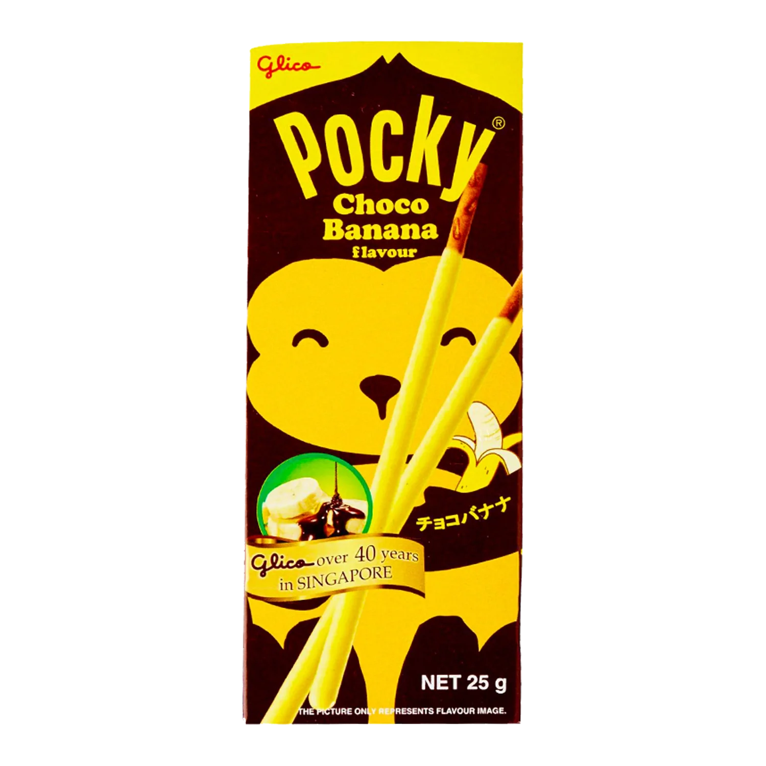 POCKY Biskuit Sticks Choco Banana 25G