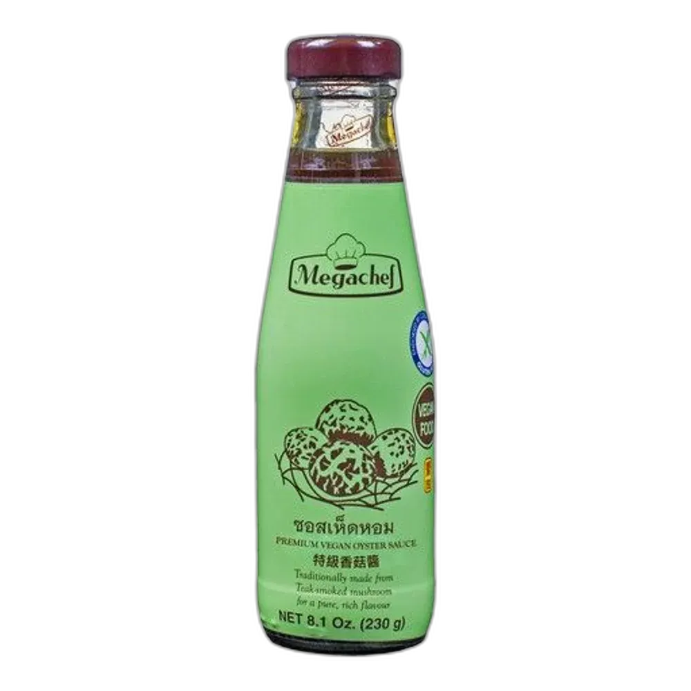 MEGACHEF Vegane Austernsauce – Umami-Würze mit Shiitake-Pilzen 230G