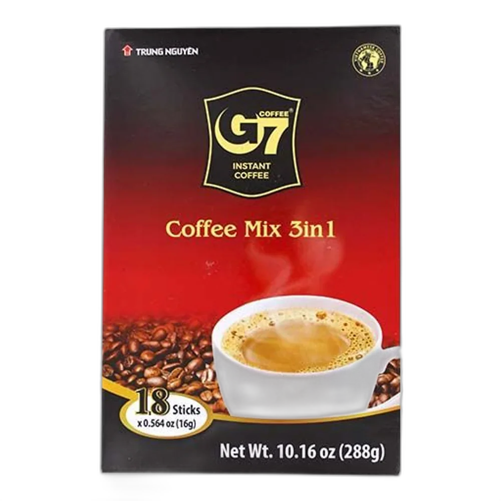 TRUNG NGUYEN G7 3in1 Instant Coffee 18x16G