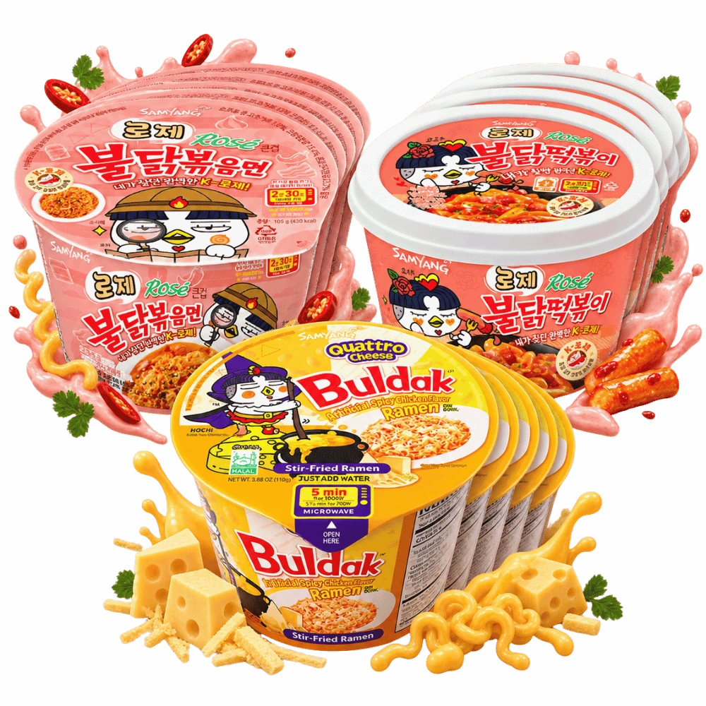 SAMYANG Buldak Special Bowls 25er Set Vorrat