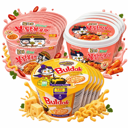 SAMYANG Buldak Special Bowls 25er Set Vorrat