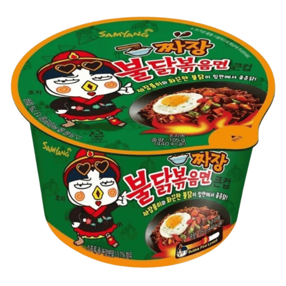SAMYANG Buldak Jjajang Ramen Grote Kom 105G